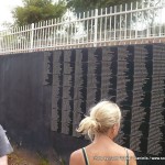 Name wall at the Genocide Memorial