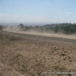 There are a lot of roadworks in Kenya